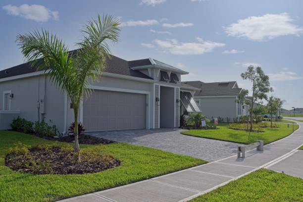 Paver Driveway Replacement in Rhome, TX